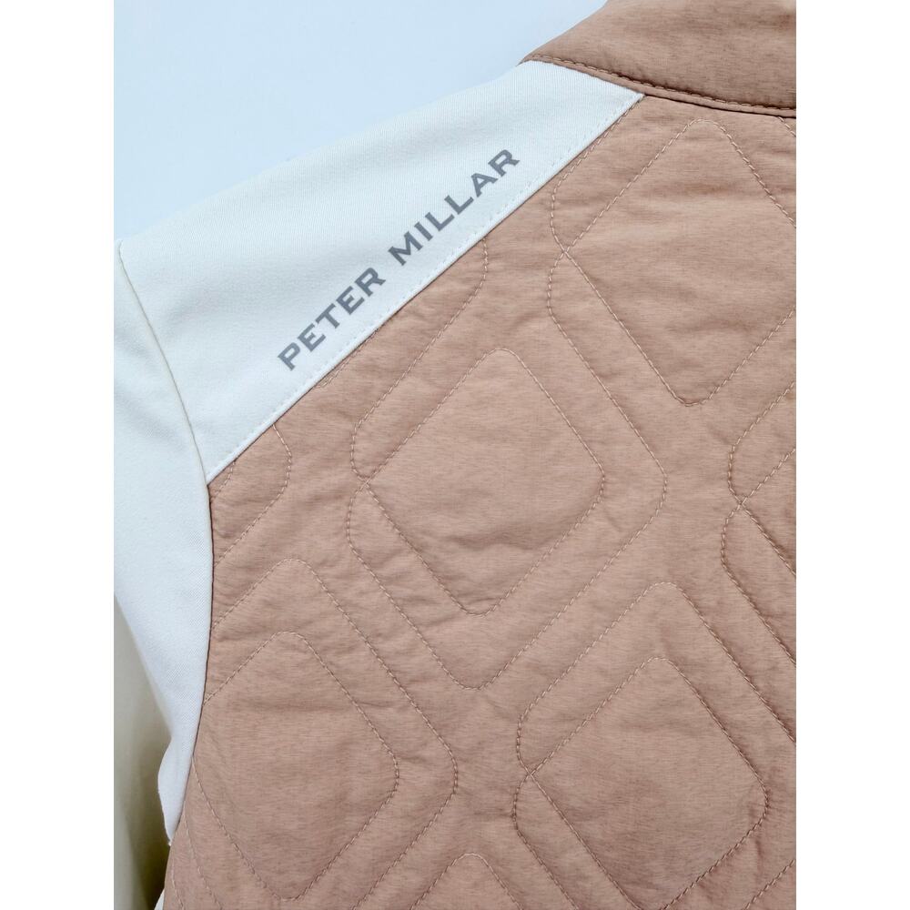 Peter Millar Hybrid Golf Jacket Allendale CC Quilted Small Water/Wind Resistant - Picture 7 of 13